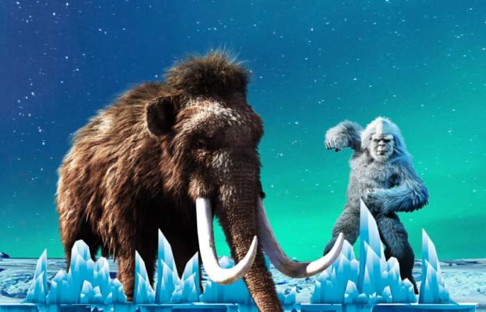 Criaturas Extremas: la muestra inmersiva que lleva de viaje a la Era del hielo