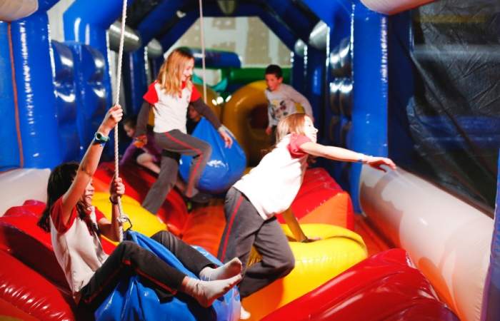 Super Jump: el parque de juegos inflables más largo de Latinoamérica está en Florida Center