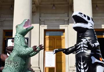 Los dinosaurios invadirán el Museo de Historia Natural este fin de semana
