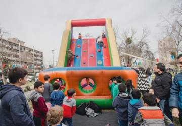 El Parque Inés de Suárez se llenará de juegos y diversión gratis para los niños y niñas