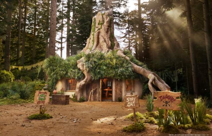 Ya puedes dormir en la casa de Shrek: está disponible en Airbnb