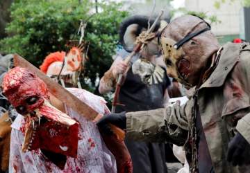 Zombies y aliens se enfrentarán en la nueva Zombiewalk por las calles de Santiago