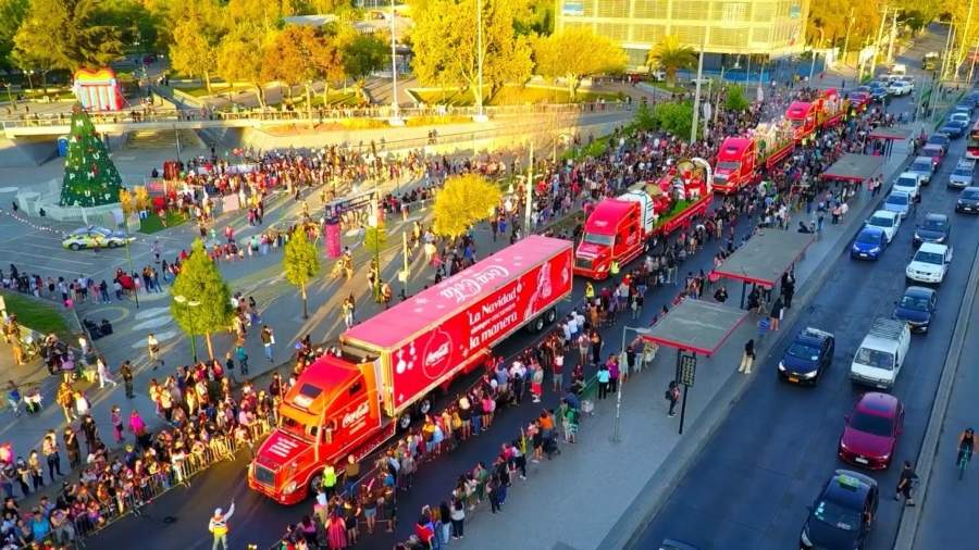 Caravana Coca Cola 2023 ciudades comunas y fecha de esta semana