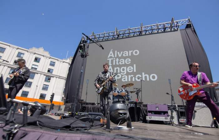 ¡Sorpresa! Los Tres darán un concierto gratis en Plaza Ñuñoa