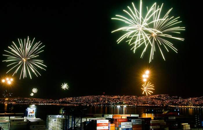 Con fuegos artificiales, conciertos gratis y seis días de celebración: así será el Año Nuevo 2024 en Valparaíso