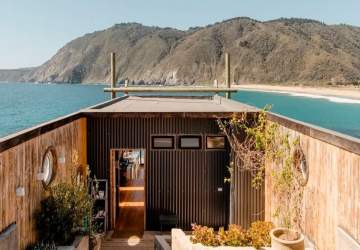 Esta casa frente al mar en Quintay fue la más popular del mundo en Airbnb en 2023