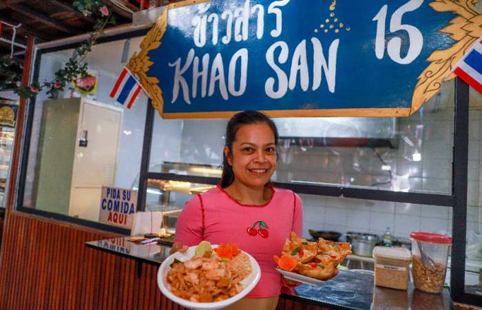 Khao San 15: auténtica cocina tailandesa en pleno Persa Bio Bío