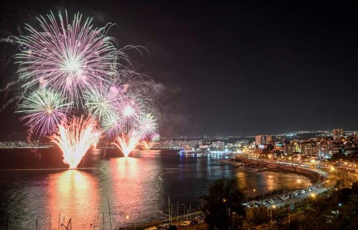 Año Nuevo 2025 en Viña del Mar: así será el show pirotécnico en el mar