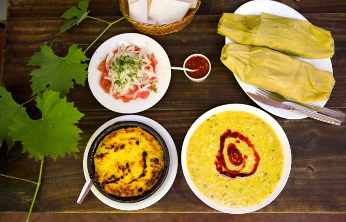 El Parrón: humitas y pastel de choclo en pleno barrio Franklin